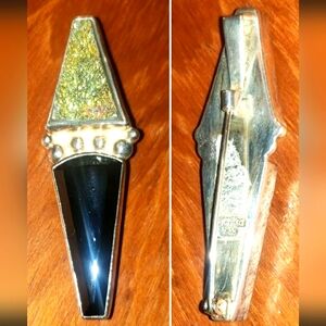 Darla Nordstrom Rainbow Drusy Pendant/Broach